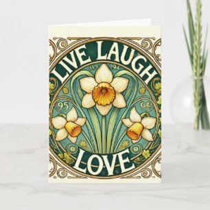 Live Laugh Love Card