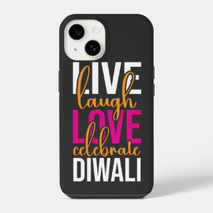 Live laugh love celebrate Diwali iPhone 14 Case