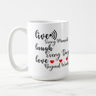 LIVE LAUGH LOVE  COFFEE MUG
