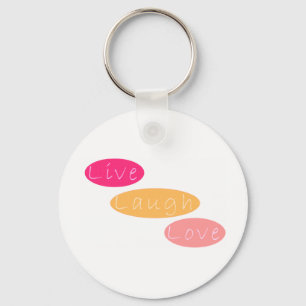 Live Laugh Love Keychain