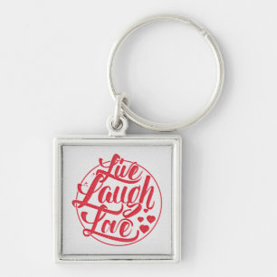 Live Laugh Love Keychain