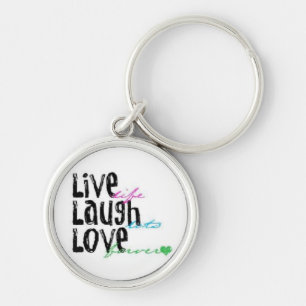 Live Laugh Love Keychain