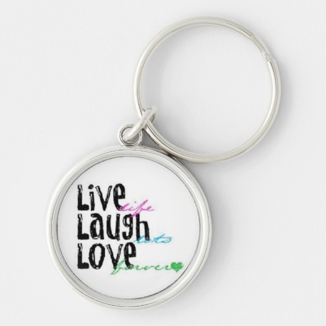 Live Laugh Love Keychain (Front)