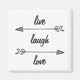 Live Laugh Love Magnet