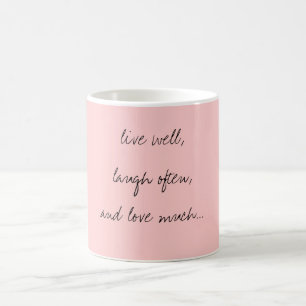 LIVE, LAUGH, LOVE MUG