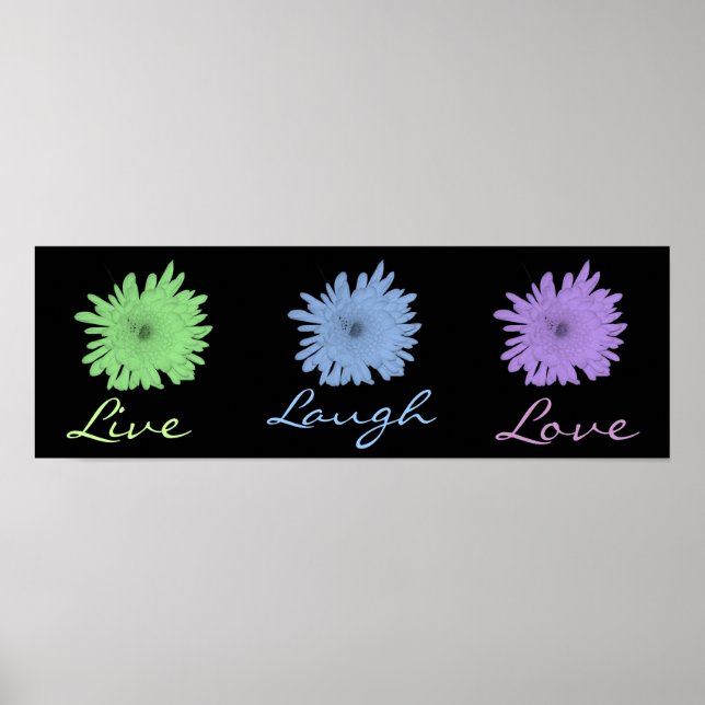 Live Laugh Love Poster (Front)