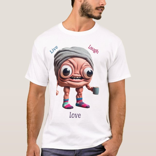 Live, Laugh, Love T-Shirt (Front)