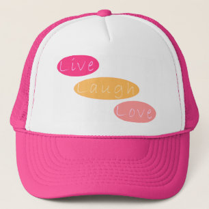 Live Laugh Love Trucker Hat