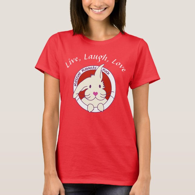 Live Laugh Love Tshirt fundraiser Event (Front)