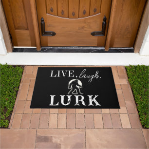 Live, Laugh, Lurk Doormat