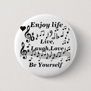 Live,Laught,Love_ 2 Inch Round Button