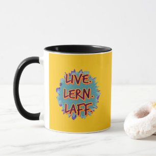 Live. Lern. Laff. Gfx-02 Mug