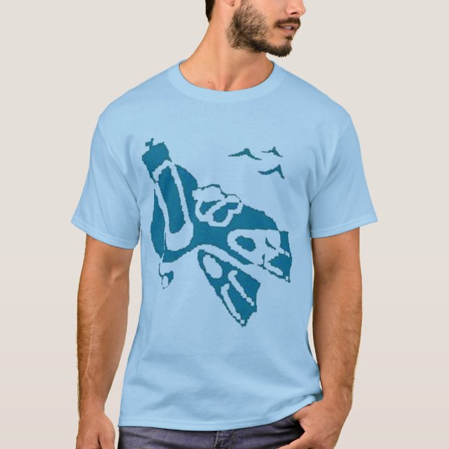Live & Let Dive T-Shirt (Front)