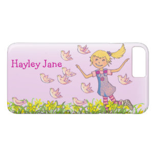 Live life blonde girl pink iphone4S barely case