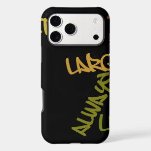 Live Life Large Word Art Print