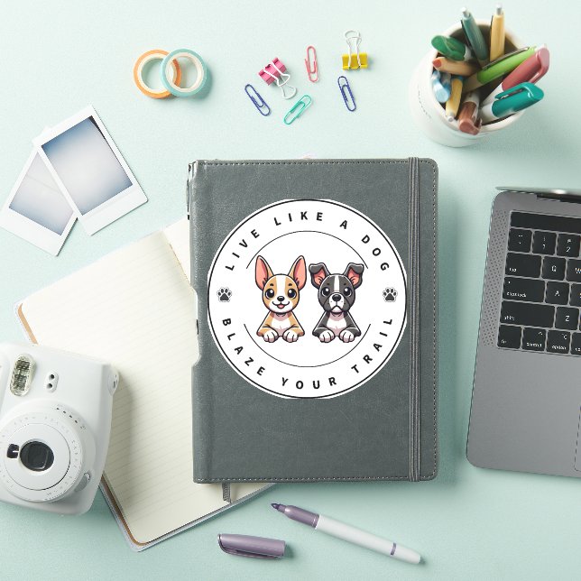 Live Like a Dog Blaze Your Trail (iPad Cover)