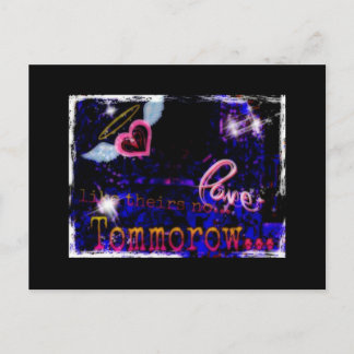 Live like.... Postcard