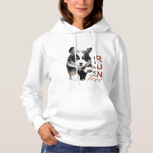 Live Long, Run Free Puppy hoodie sweatshirt