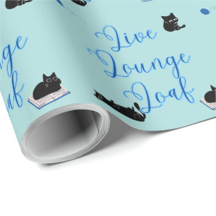 Live Lounge Loaf Cats Wrapping Paper