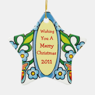 LIVE, LOVE, AND LAUGH STAR ORNAMENT