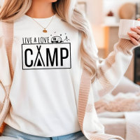 Live Love Camp Modern Simple Outdoor Camping
