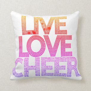 Live Love Cheer - Pillow