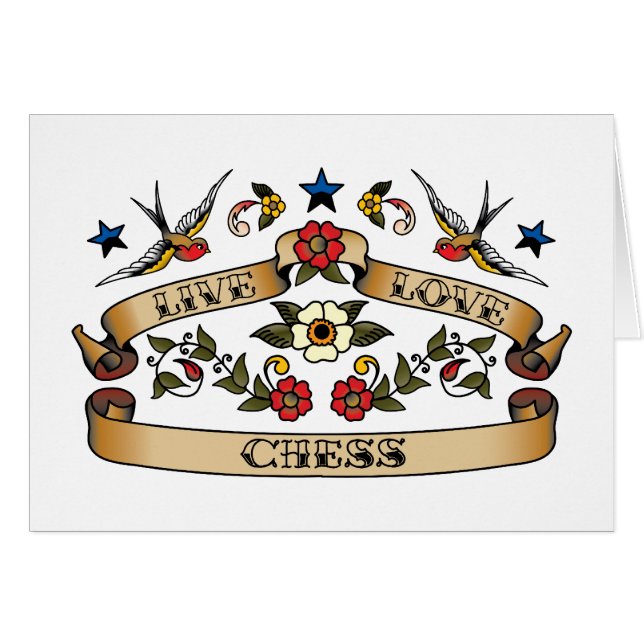 Live Love Chess (Front Horizontal)