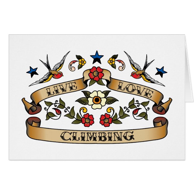 Live Love Climbing (Front Horizontal)