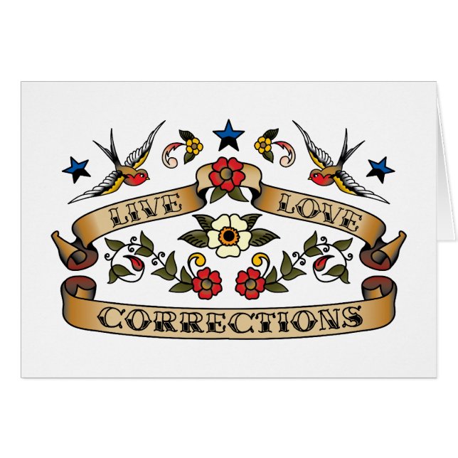 Live Love Corrections (Front Horizontal)