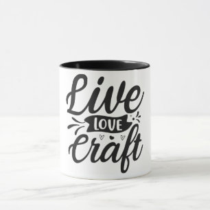 Live, Love, Craft- Mug
