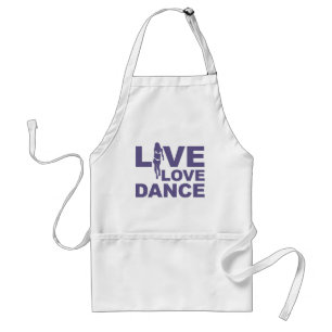 Live Love Dance Standard Apron