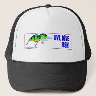 Live Love Fish Trucker Hat