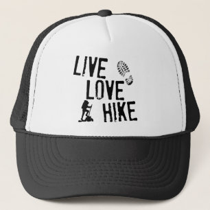 Live, Love, Hike Trucker Hat