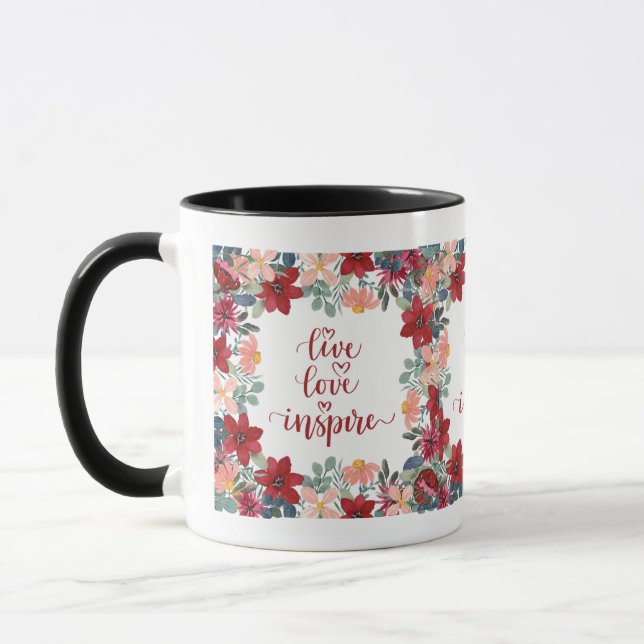 Live Love inspire Mug (Left)