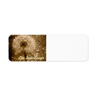 Live Love Laugh Address labels
