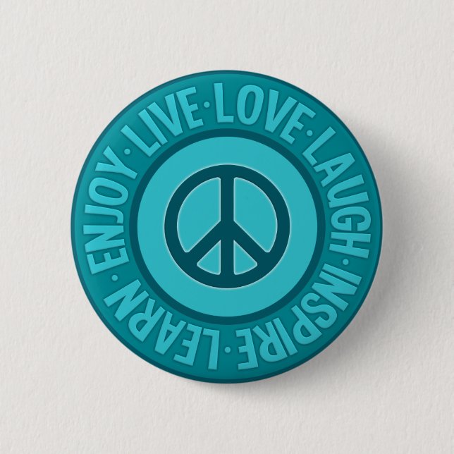 LIVE LOVE LAUGH ... button (Front)