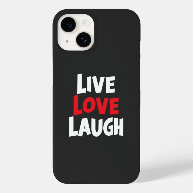 Live Love Laugh Case-Mate iPhone Case (Back)