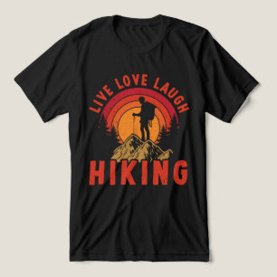 Live Love Laugh hiking Tri-Blend Shirt
