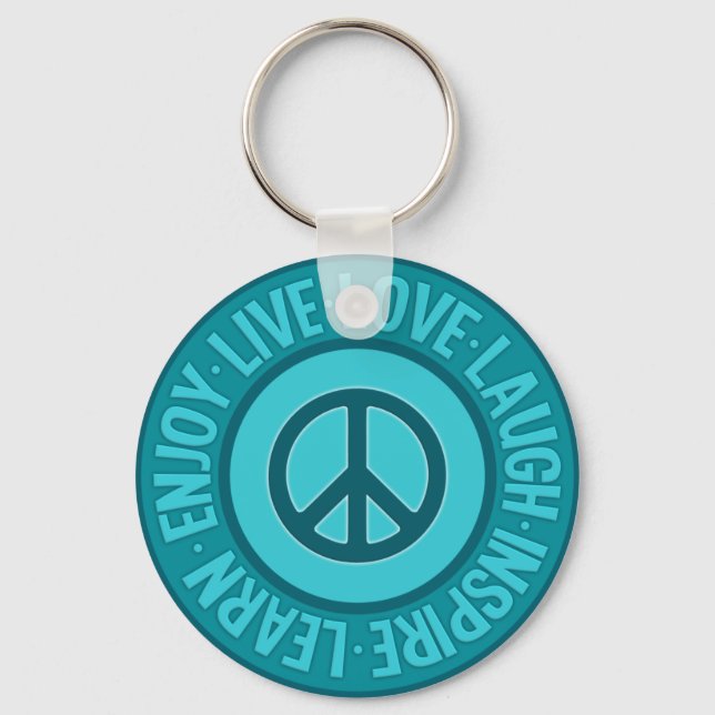 LIVE LOVE LAUGH ... key chain (Front)