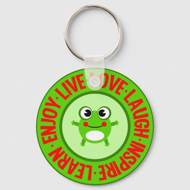 LIVE LOVE LAUGH ... key chain (Front)