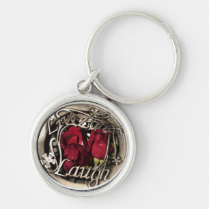 Live Love Laugh Keychain
