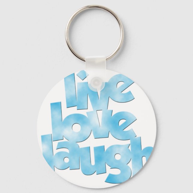 Live Love Laugh Keychain (Front)
