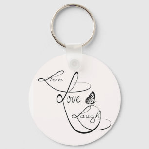 Live love Laugh Keychain