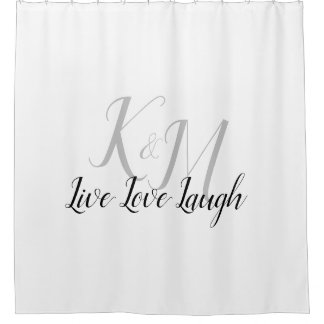 Live Love Laugh with Couple's Initials