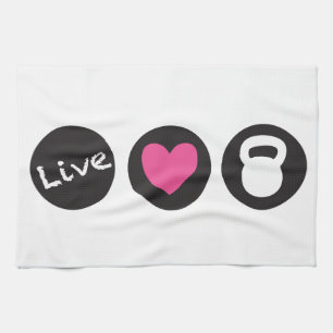 Live Love Lift - Kitchen Towel
