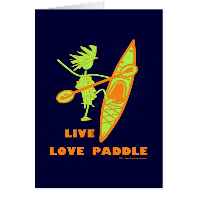 Live Love Paddle (Front)