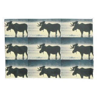 Live Love Peace Water Forest Moose Animal Park Pillowcase