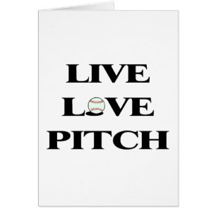 Live Love Pitch Baseball