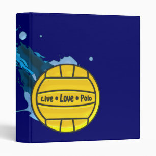 Live Love Polo - Water Polo Binder
