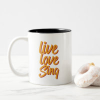 Live Love Sing Singer Songwriter Karaoke Lover